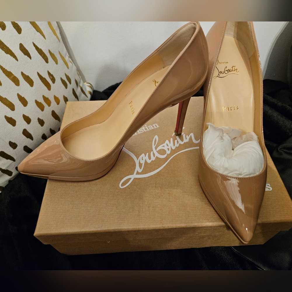 Brand new nude Christian louboutin pigalle 37